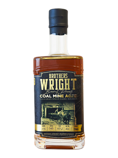 Brothers Wright Distilling Co. Barrel Proof Bourbon Whiskey