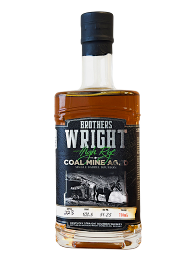 Brothers Wright Distilling High Rye Bourbon Whiskey