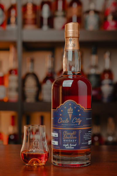 Circle City Single Barrel 9-Year Straight Bourbon Whiskey #1780 118.1 proof - Selected by Seelbach's