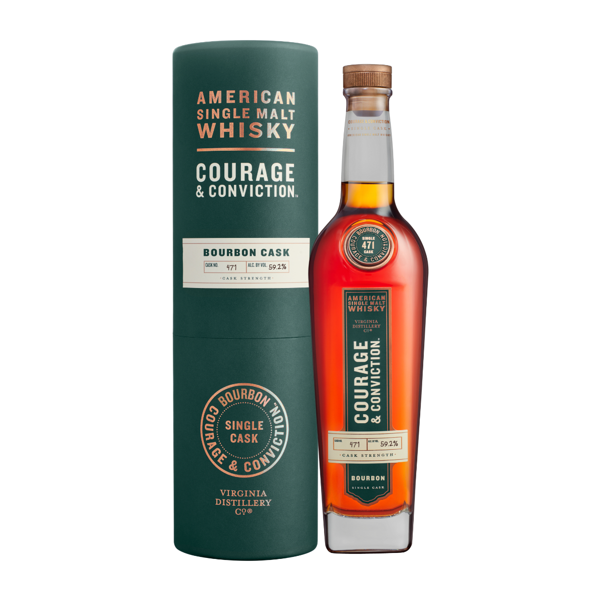 Virginia Distillery Co. Courage & Conviction Bourbon Single Cask