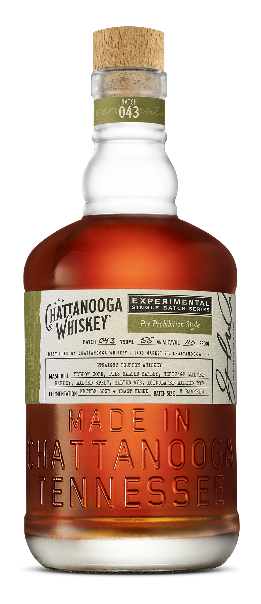 Chattanooga Whiskey Experimental Batch 043: Pre-Prohibition Style