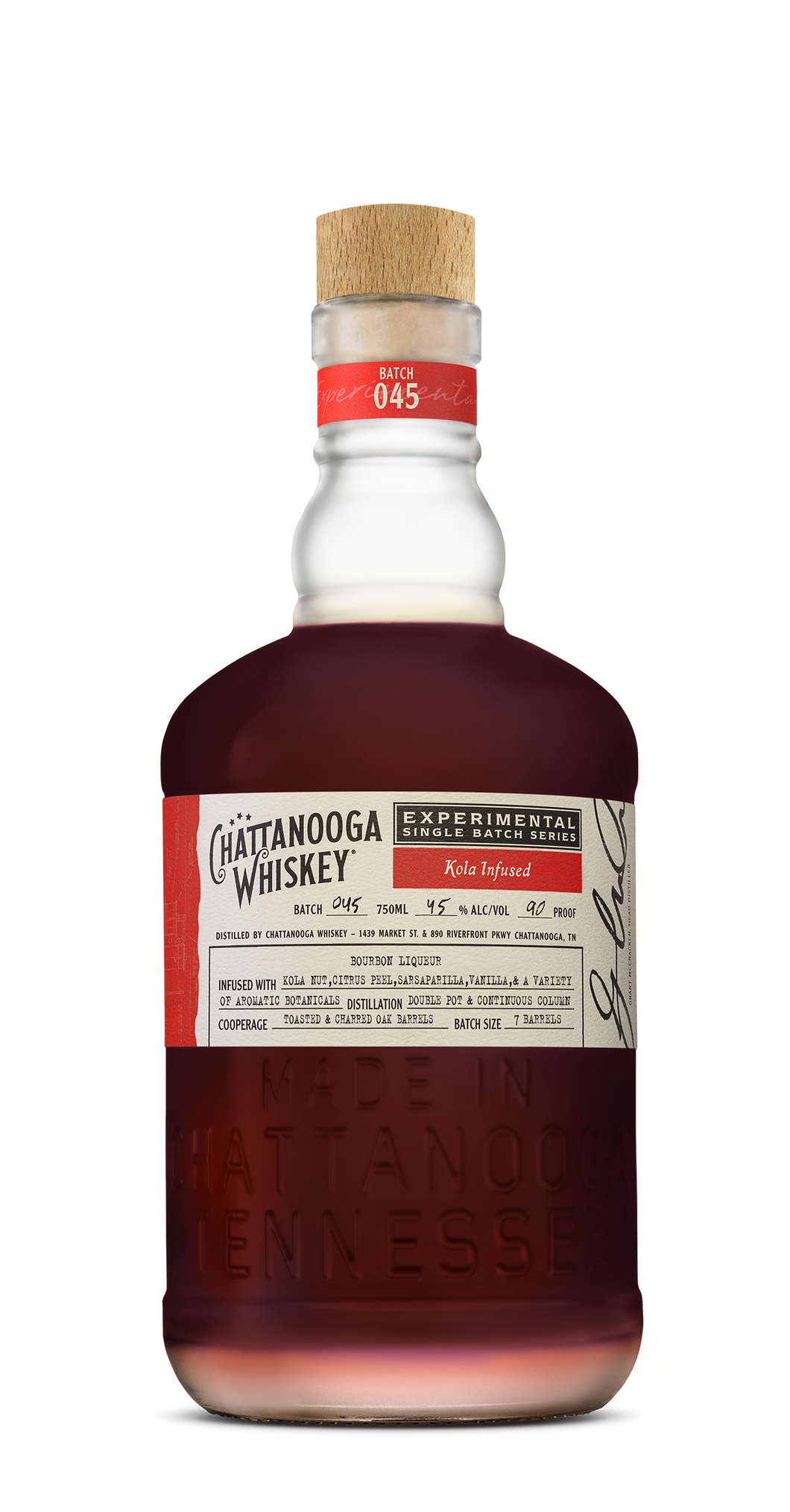 Chattanooga Whiskey Experimental Batch 045: Kola Infused