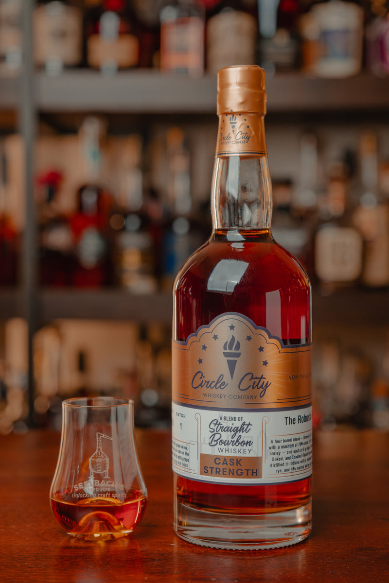 Circle City "The Robusto" Straight Bourbon Whiskey Cigar Blend