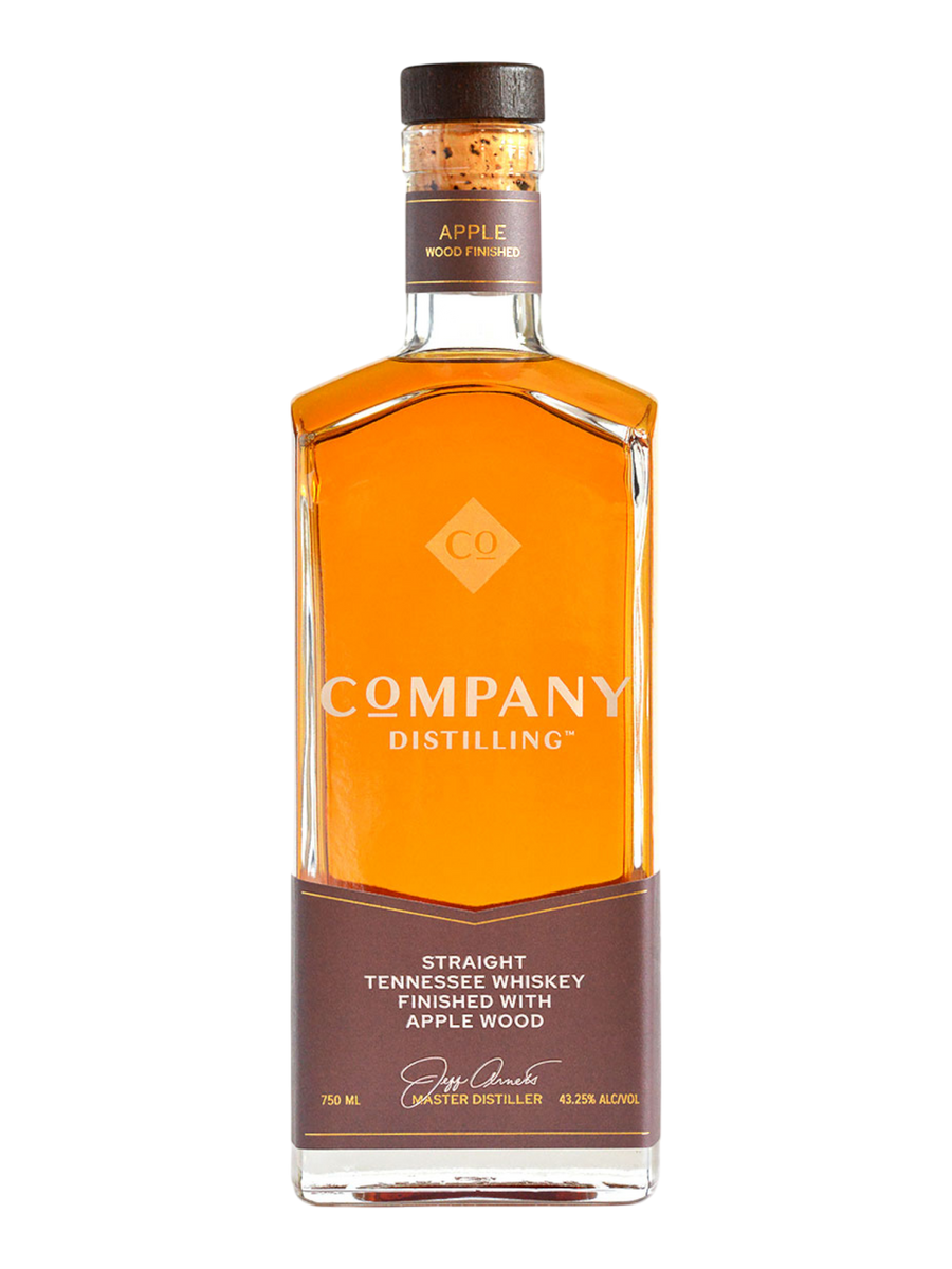 Company Distilling Tennessee Whiskey Finished with Apple Wood