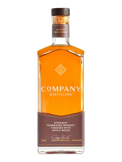 Company Distilling Tennessee Whiskey Finished with Apple Wood