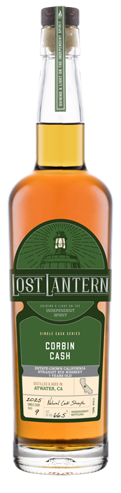 Lost Lantern Summer 2025 Collection: Corbin Cash Estate-Grown California Straight Rye Whiskey