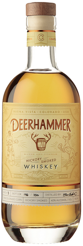Deerhammer Cask Strength Hickory Smoked Whiskey