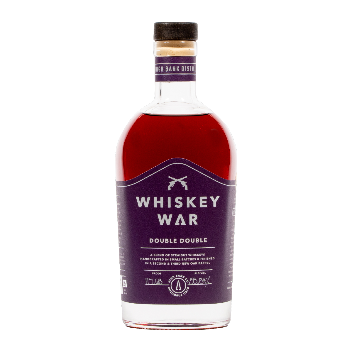 High Bank Distillery Whiskey War Double Double Oaked