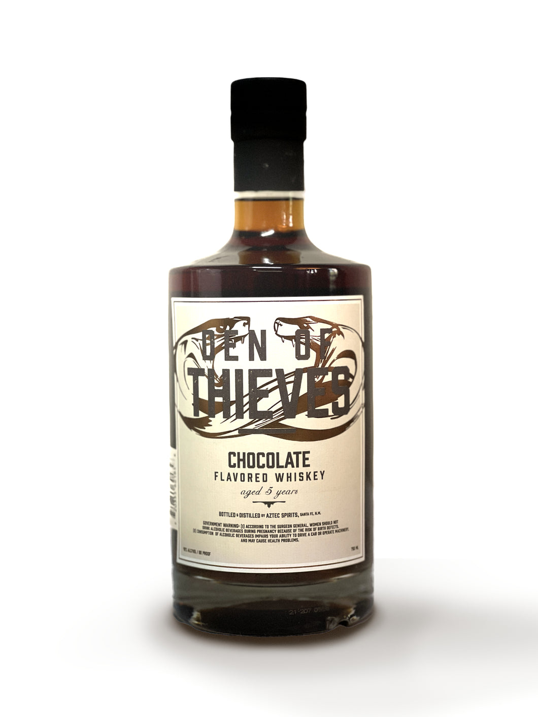Den of Thieves Chocolate Flavored Whiskey