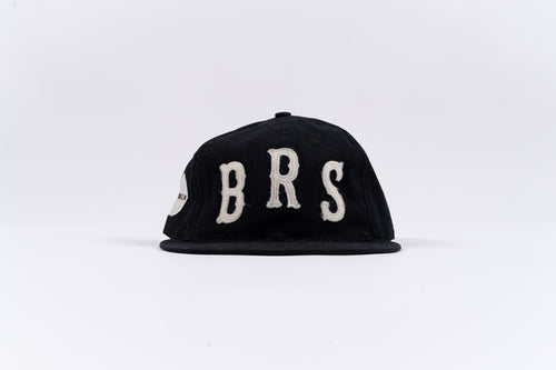 Blue Run  Limited Edition Black & White Retro Ebbits BRS Hat