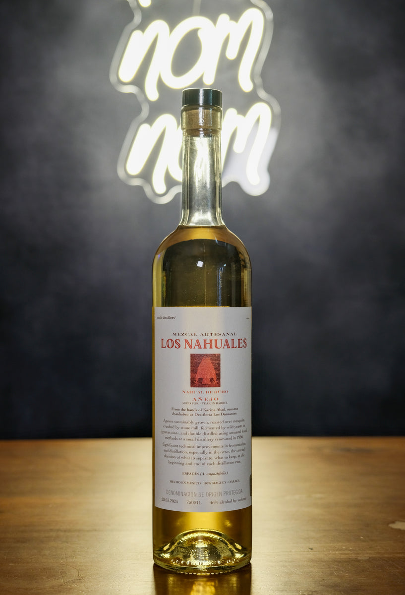Los Nahuales 1-Year Old Aged Nahual de Buho Mezcal Artesanal Anejo