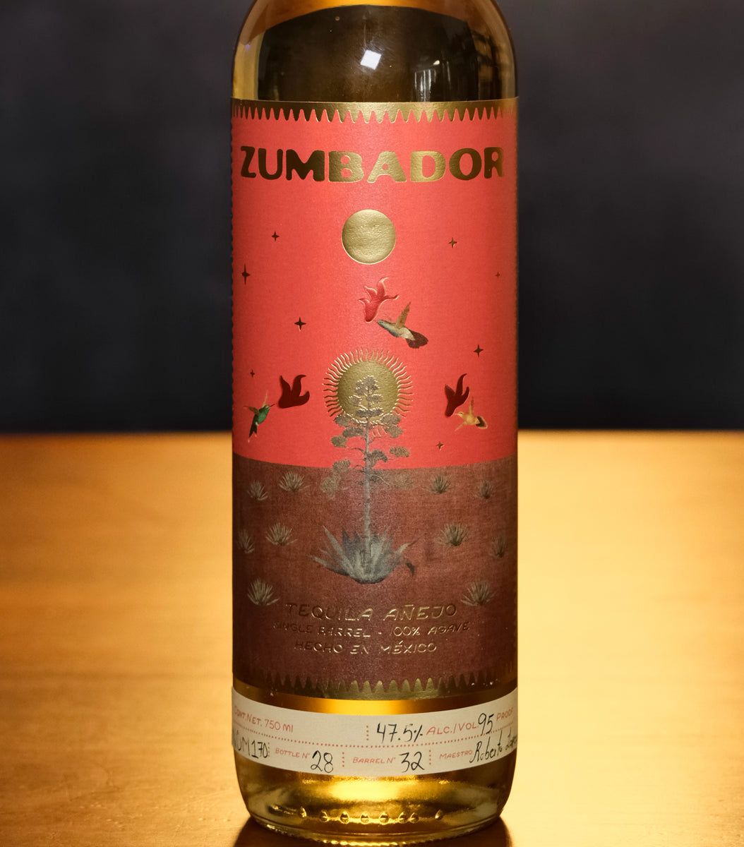 Zumbador Añejo Tequila 94 proof - Selected by Seelbach's/NOM170