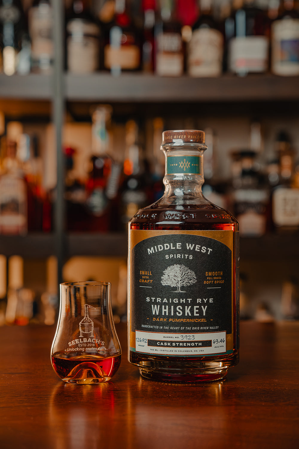 Middle West Spirits Dark Pumpernickel Straight Rye Whiskey #19