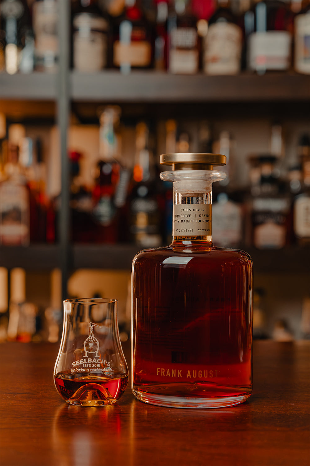 Frank August Case Study: 05 Wheated Reserve 5 Barrel Batch Kentucky Straight Bourbonのボトル画像