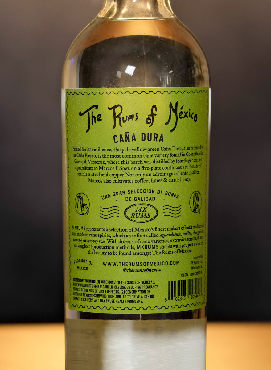 Rums of Mexico Caña Dura