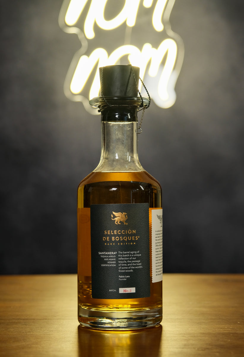 Santanera Seleccion De Bosques Anejo Organic Tequila