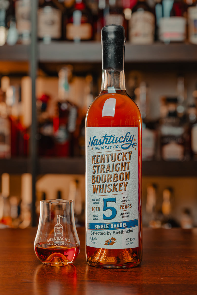 Nashville Barrel Co Nashtucky #5123 5-Year Bourbon 122.46 proof - Selected by Seelbach's