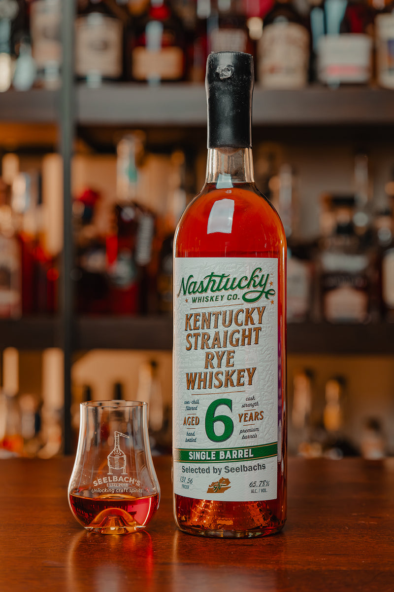 Nashville Barrel Co Nashtucky #10015 6-Year Rye 131.56 proof - Selected by Seelbach's