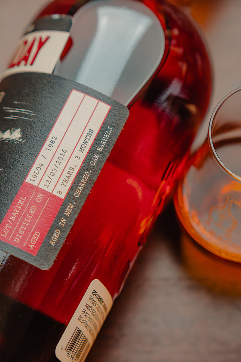 Ben Holladay 8-Year Old One Barrel #1982 123.3 proof - Selected by Seelbach's