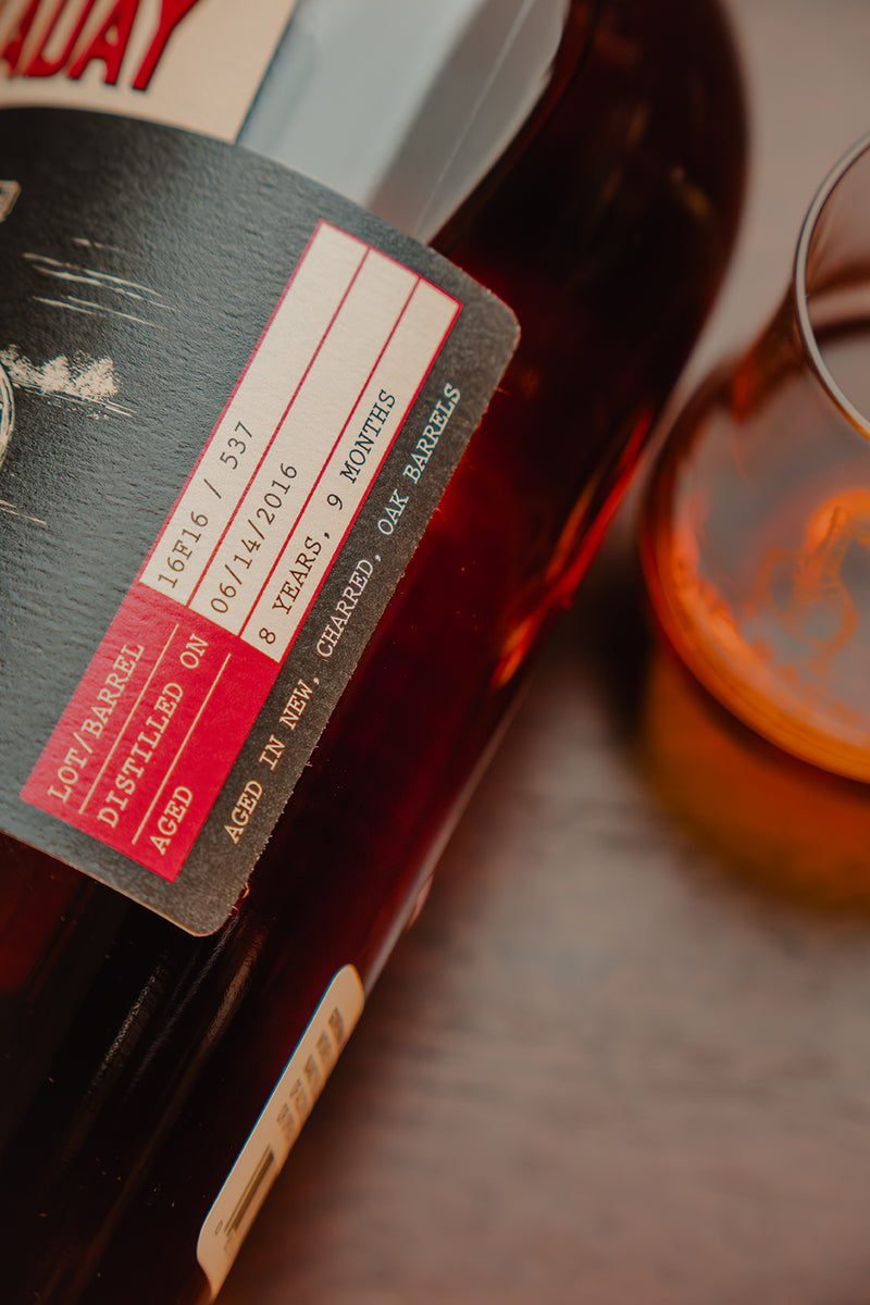 Ben Holladay 8-Year Old One Barrel #537 123.9 proof - Selected by Seelbach's