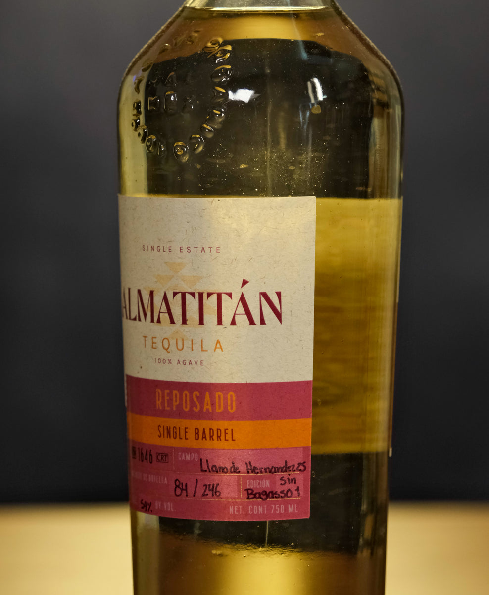 Almatitan Tequila Organic Single Barrel Reposado Sin Bagaso