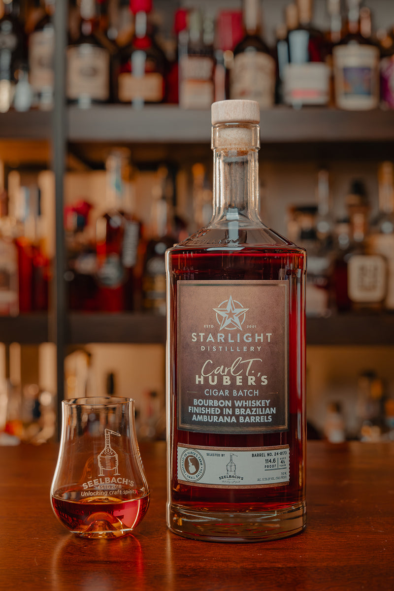 Starlight Distillery Amburana Barrel Finished Bourbon #24-8173 114.6 proof - Selected by Seelbach's