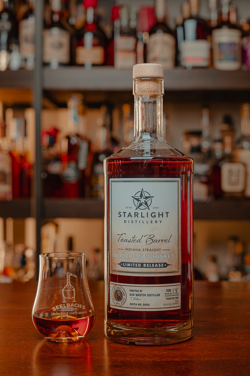 Starlight Distillery Toasted Barrel Indiana Straight Bourbon Whiskey Batch 002