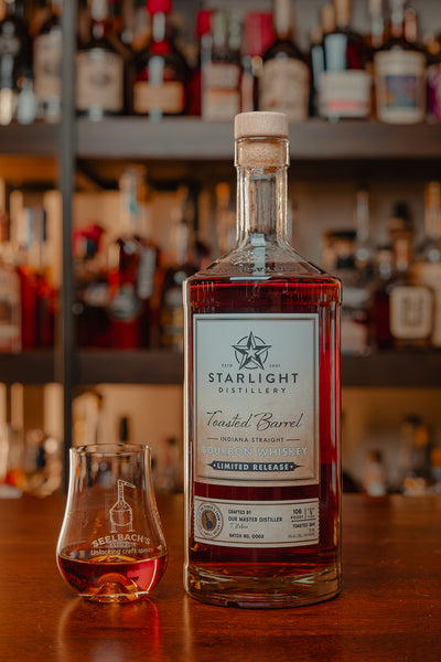 Starlight Distillery Toasted Barrel Indiana Straight Bourbon Whiskey Batch 002