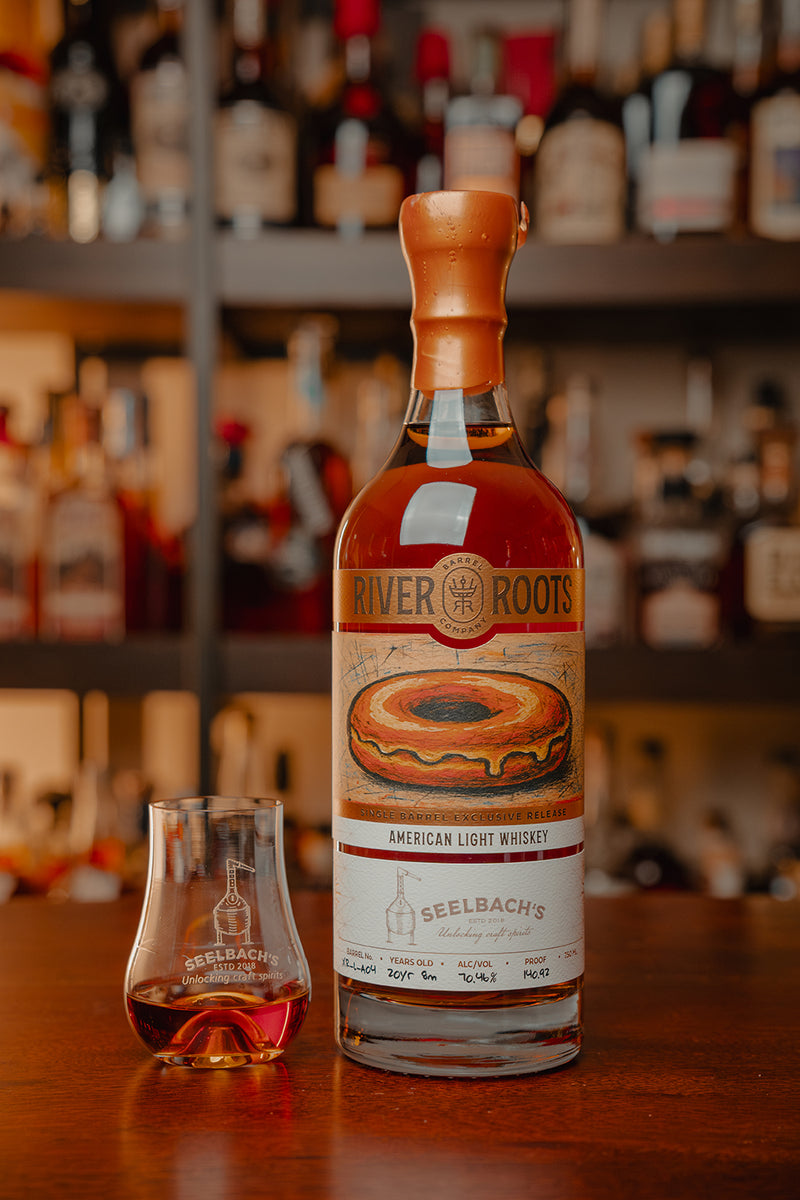 River Roots Barrel Co. 20-Year American Light Whiskey #XR-L-A04 - Selected by Seelbach's