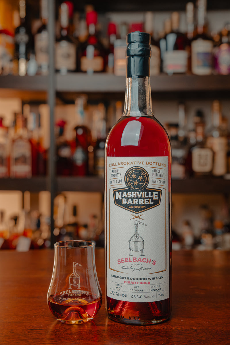 Nashville Barrel Co. 11-Year Single Barrel Cigar Finish Bourbon #739 - Selected by Seelbach's
