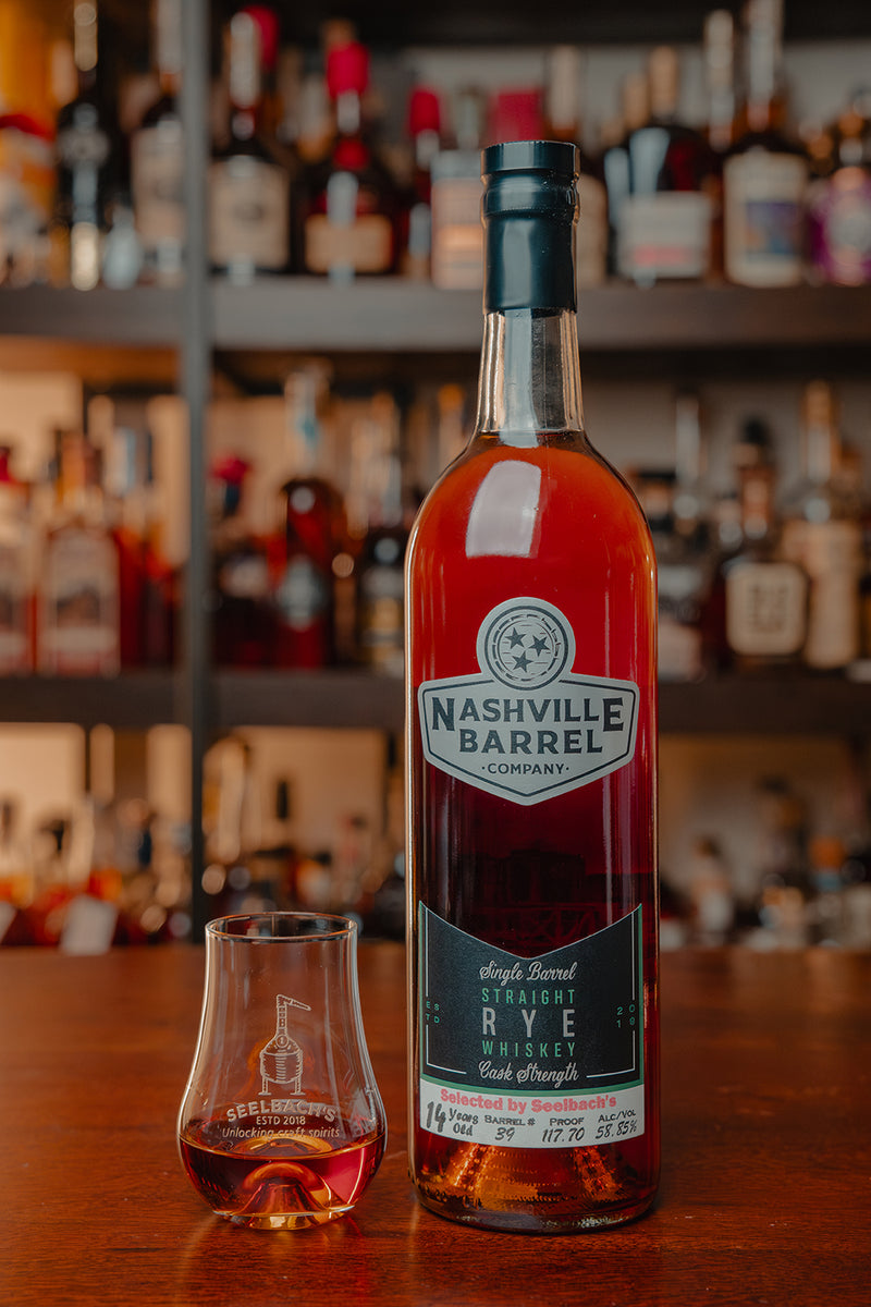 Nashville Barrel Co. 14-Year Single Barrel Rye #39 - Selected by Seelbach's