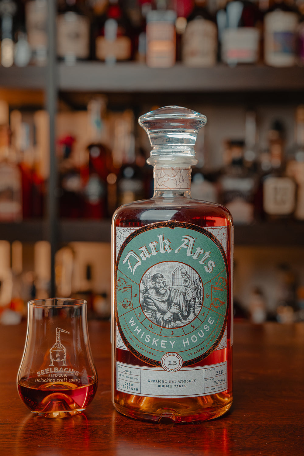 Connexión Malt & Rye 1500ml 39% Dark Arts Whiskey House 13-Year Double Oaked Rye #TWRM4 109.4