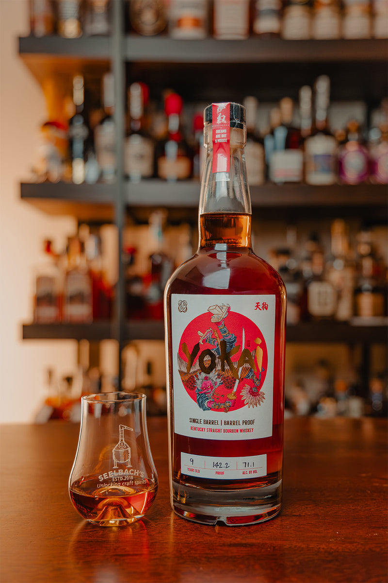 Mugen Spirits Yokai Single Barrel Bourbon Whiskey 142.2 Proof - Selected by Seelbach's