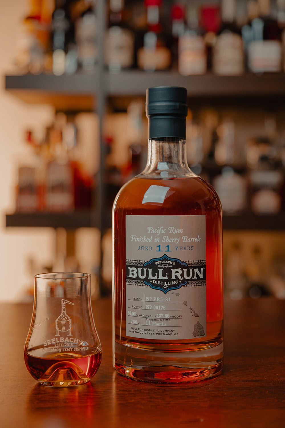 Bull Run Distillery 11-year Pacific Rum Finished in Sherry Barrels #PR ...