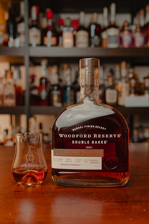 Woodford Reserve Double Oaked Bourbon Barrel Proof - Selected by Seelbach's