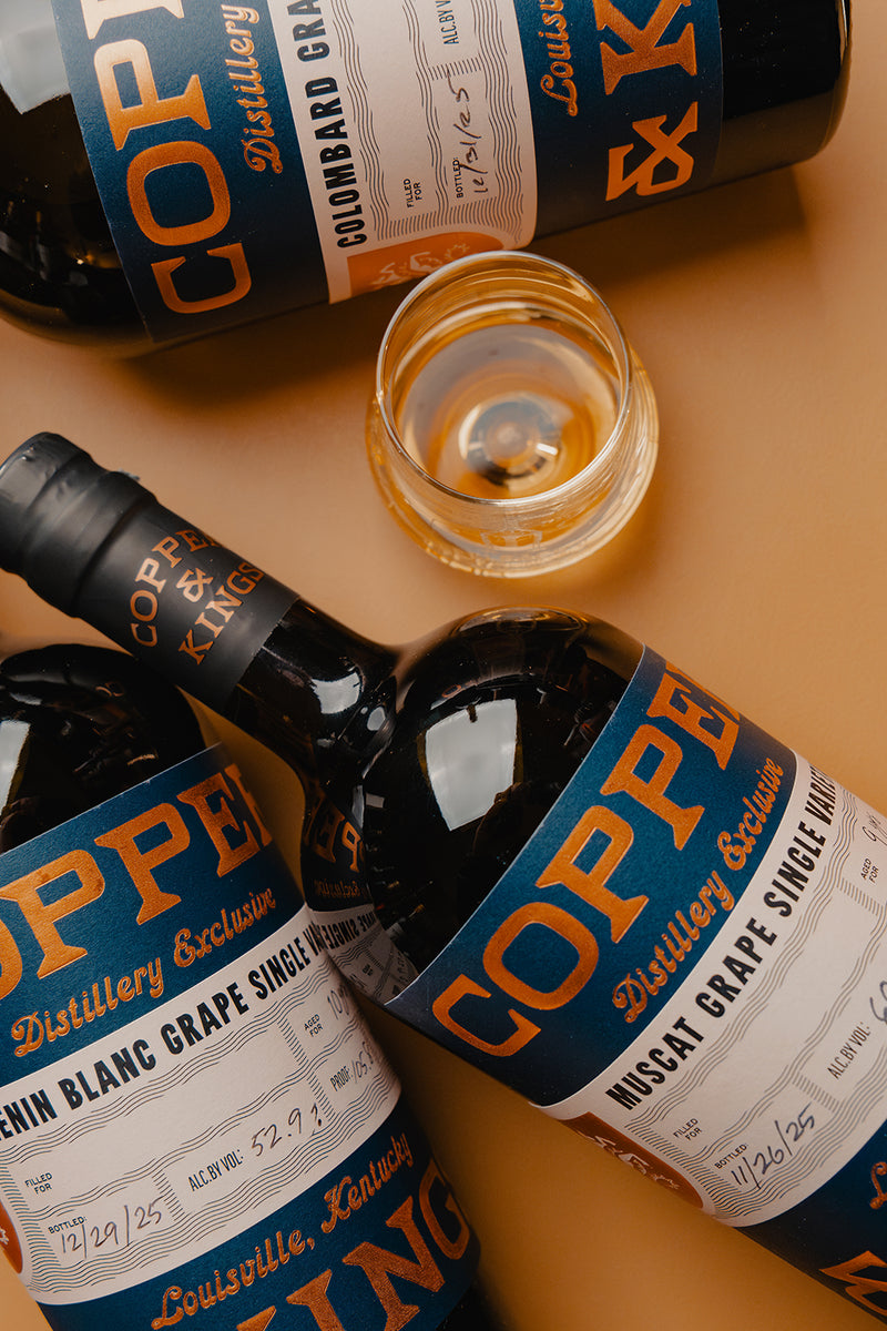Copper & Kings Single Varietal Brandy Trio Set