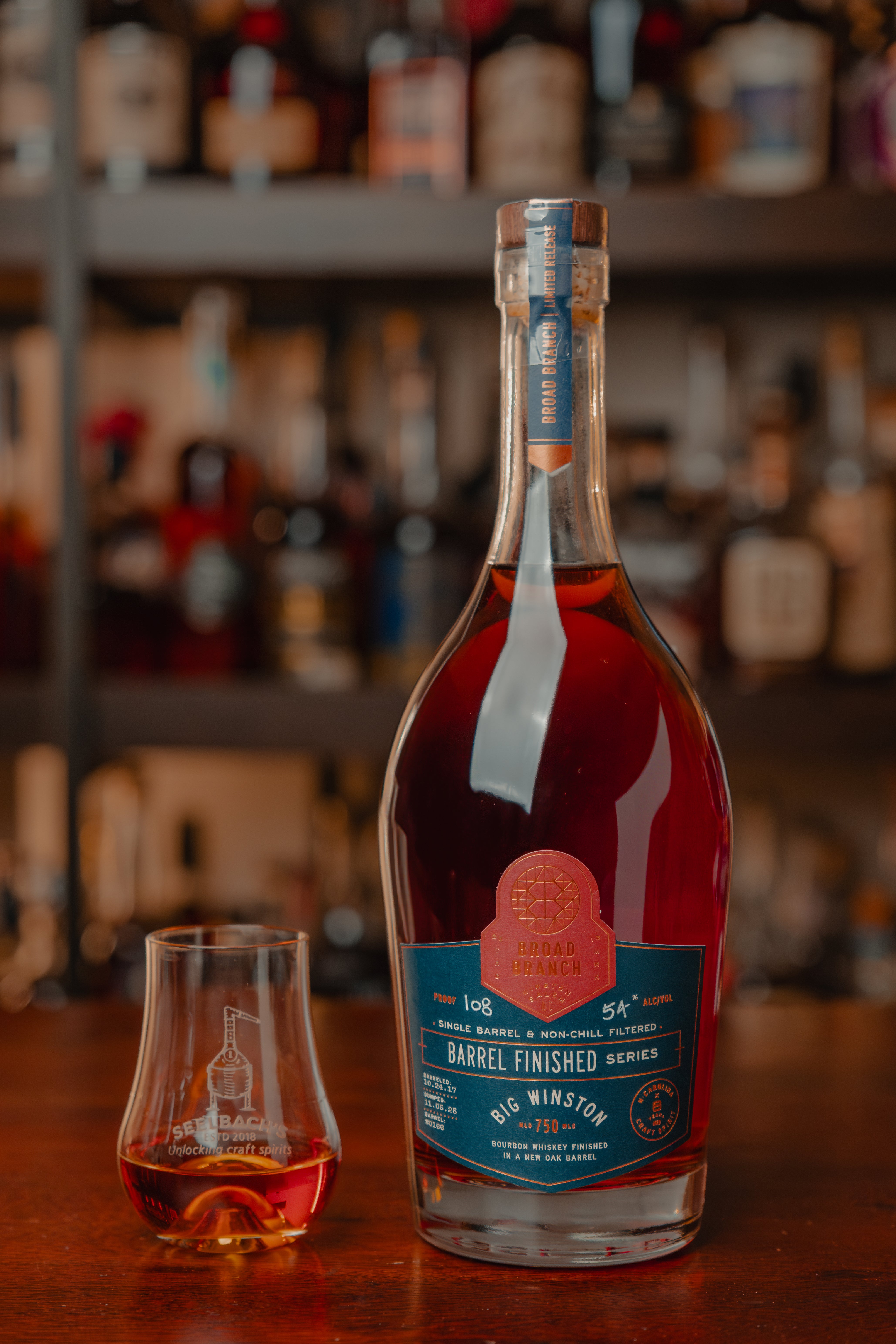 ウイスキー Broad Broad Branch Distillery Big Winston Double Oak Bourbon – Seelbach's