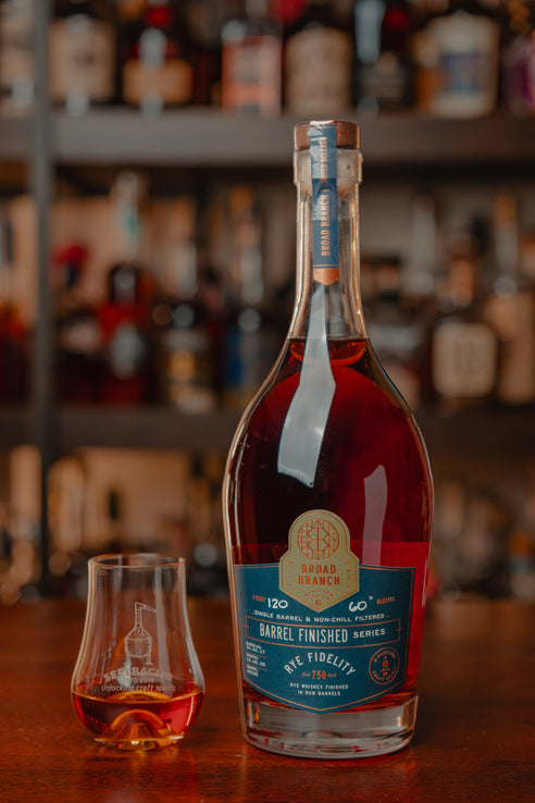 Broad Branch Distillery Rye Fidelity Rum Barrel Finished