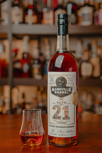 Nashville Barrel Co. 21-Year Single Barrel Bourbon #1472 123.70 proof - Selected by Seelbach's