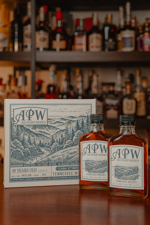 Ass Pocket 20-Year Whiskey Release No.5: 2-Pack in Collectible Box