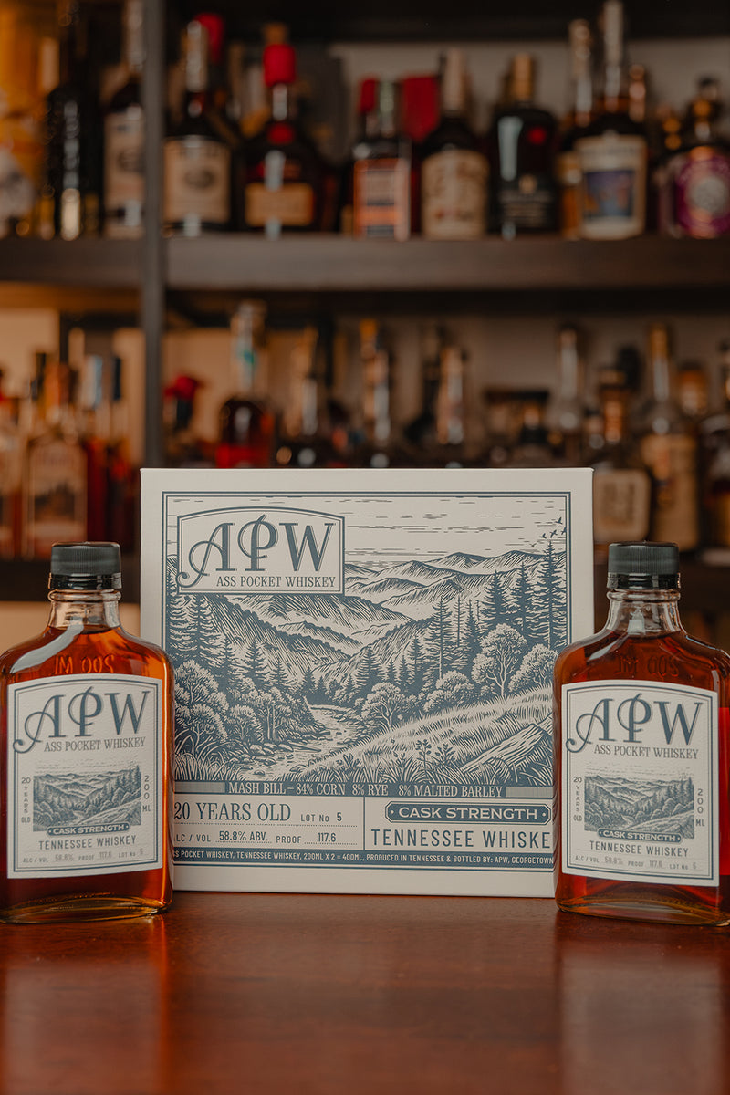 Ass Pocket 20-Year Whiskey Release No.5: 2-Pack in Collectible Box