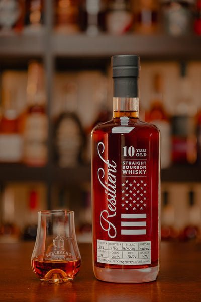 Resilient 10-Year Single Barrel Bourbon Whiskey #242 111.44 proof - Selected by Seelbach's