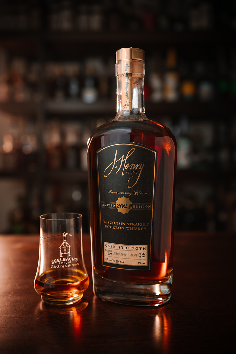 J. Henry & Sons Anniversary Blend Limited Edition Wisconsin Straight Bourbonのボトル画像