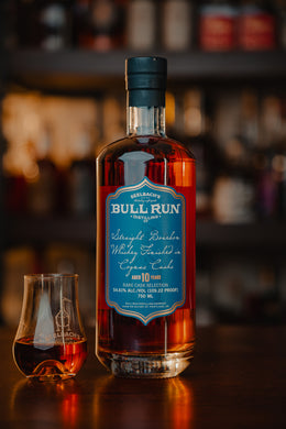 Bull Run 10-Year Straight Bourbon Finished in Cognac Cask 109.22 proof - Selected by Seelbach's