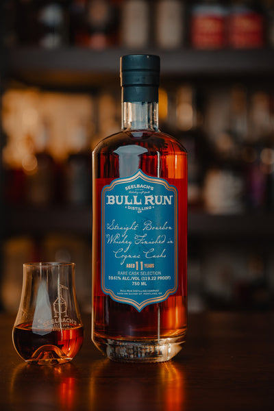 Bull Run 2026 11-Year Straight Bourbon Finished in Cognac Cask 119.22 proof - Selected by Seelbach's