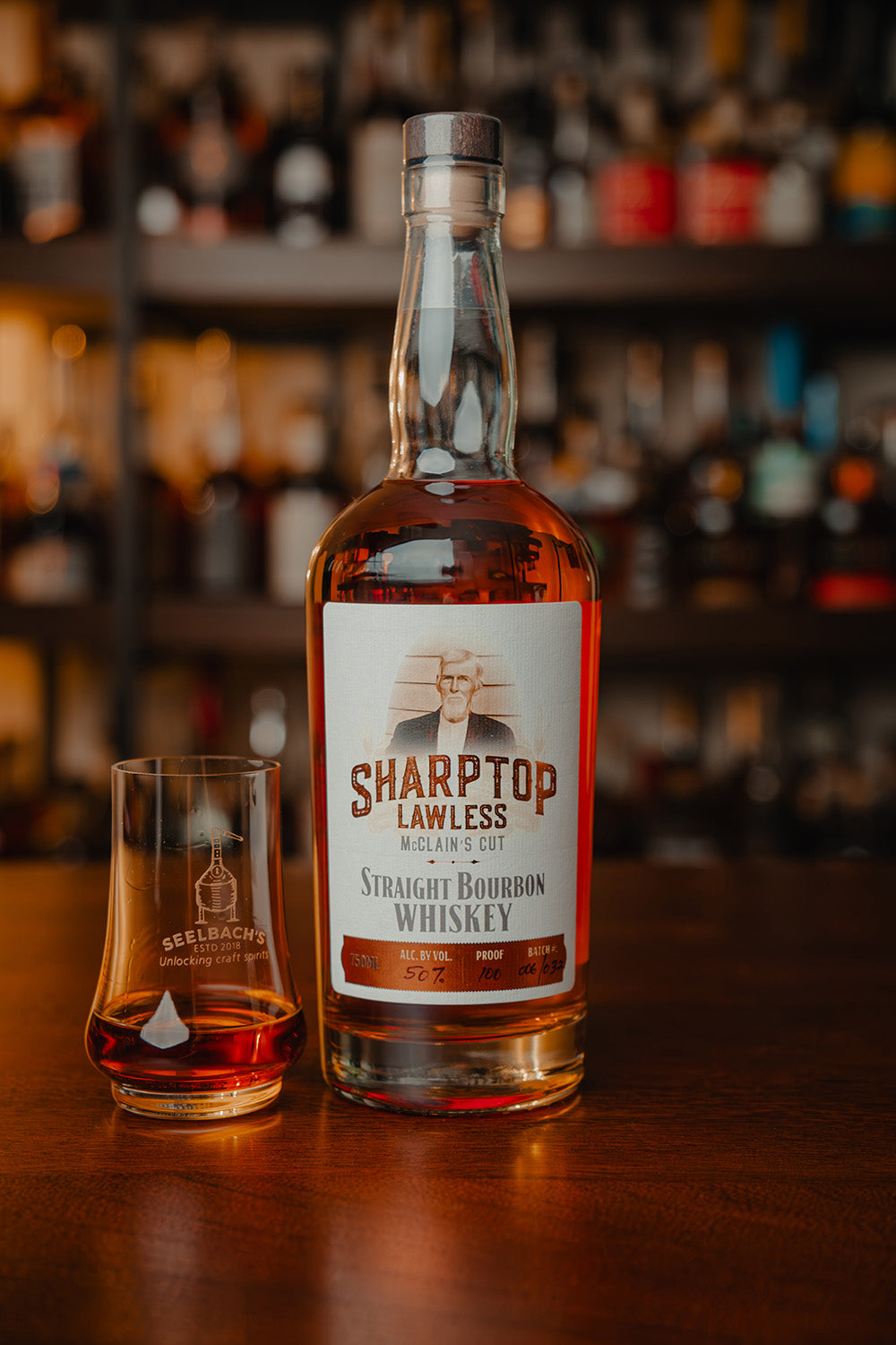 Sharptop Lawless McClain's Cut Straight Bourbon Whiskey – Seelbach's
