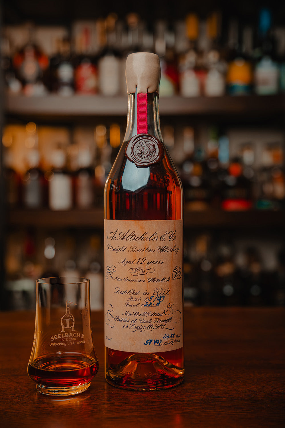 A. Altschuler 12 Year 116.88 Proof MGP Bourbon