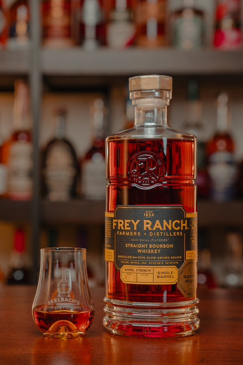 Frey Ranch Single Barrel Bourbon #19-0144 127.88 proof - Selected by Seelbach's