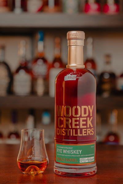 Woody Creek Distillers Single Barrel 10-Year Colorado Rye Whiskey 144.2 proof - Selected by Seelbach's