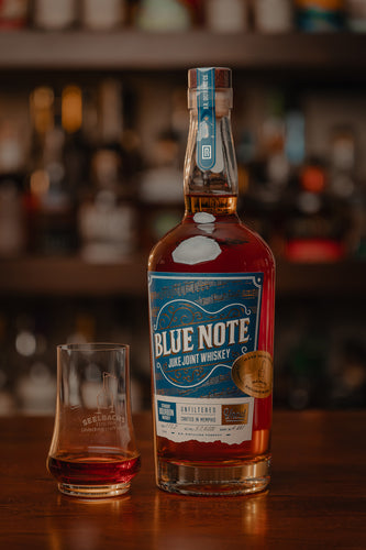 Blue Note Juke Joint Uncut Bourbon Whiskey 4BBL - An Oldie But a Goodie - 115.2 Proof - Seelbach's Exclusive Blend